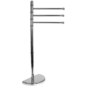 Free Standing Chrome Towel Stand Gedy HI31-13